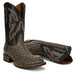 Dan Post Men’s Alamosa Grey/Black Full Quill Ostrich Boots