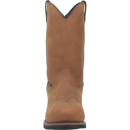 Dan Post Men's Alburquerque Work Boots Steel Toe Waterproof - Tan - Image 6