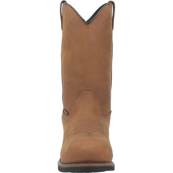 Dan Post Men's Alburquerque Work Boots Steel Toe Waterproof - Tan - Image 6