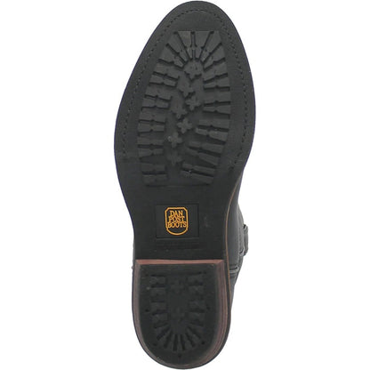 Dan Post Men's Alburquerque Work Boots Waterproof - Black - Image 4