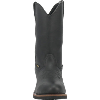 Dan Post Men's Alburquerque Work Boots Waterproof - Black - Image 3