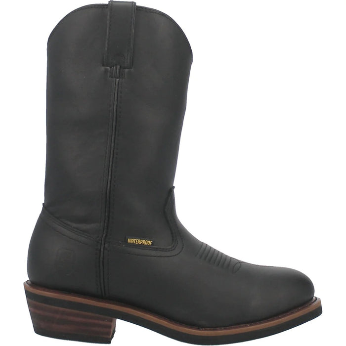 Dan Post Men's Alburquerque Work Boots Waterproof - Black - Image 2