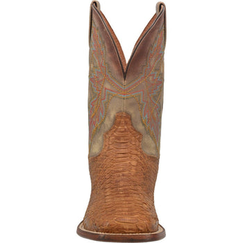 Dan Post Men's Dry Gulch Python Snakeskin Square Toe Boots - Tan - Image 2