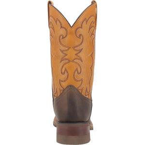 Dan Post Men's Leather Square Toe Boots - Tan - Image 2