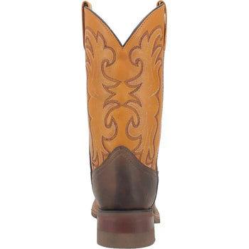 Dan Post Men's Leather Square Toe Boots - Tan - Image 2