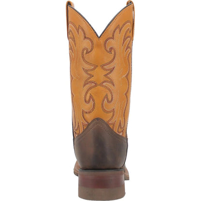 Dan Post Men's Leather Square Toe Boots - Tan - Image 5