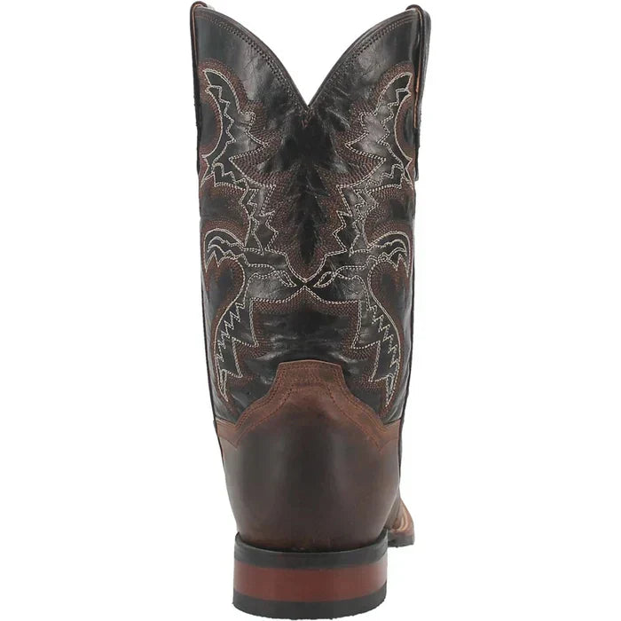 Dan Post Men's Franklin Genuine Leather Square Toe Boots - Brown - Image 4