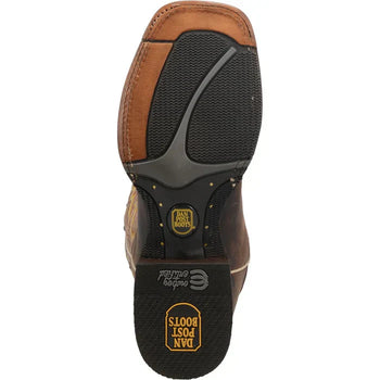 Dan Post Men's Garrison Genuine Leather Square Toe Boots - Copper - Image 5