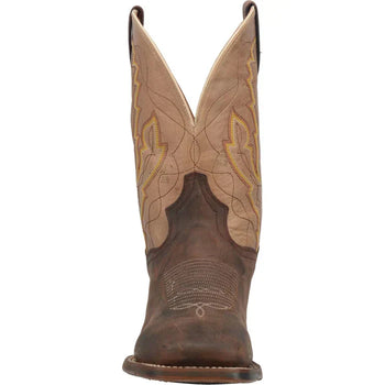 Dan Post Men's Garrison Genuine Leather Square Toe Boots - Copper - Image 4
