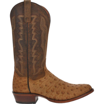 Dan Post Gehrig Men's Saddle Western Ostrich Boots