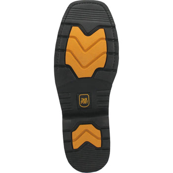 Dan Post Men's Joist Composite Toe Met Guard Leather Work Boot - Brown - Image 4