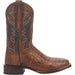 Dan Post Men's Kingsly Genuine Caiman Belly Square Toe Boots - Bay Apache