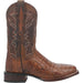 Dan Post Men's Kingsly Genuine Caiman Belly Square Toe Boots - Black