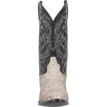 Dan Post Men's Manning Python Snakeskin Round Toe Boots - Natural - Image 4