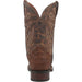 Dan Post Men's Mickey Genuine Caiman Belly Square Toe Boots - Tan