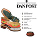 Dan Post Men's Mickey Genuine Caiman Belly Square Toe Boots - Tan