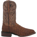 Dan Post Men's Bayou Genuine Caiman Belly Square Toe Boots - Brass