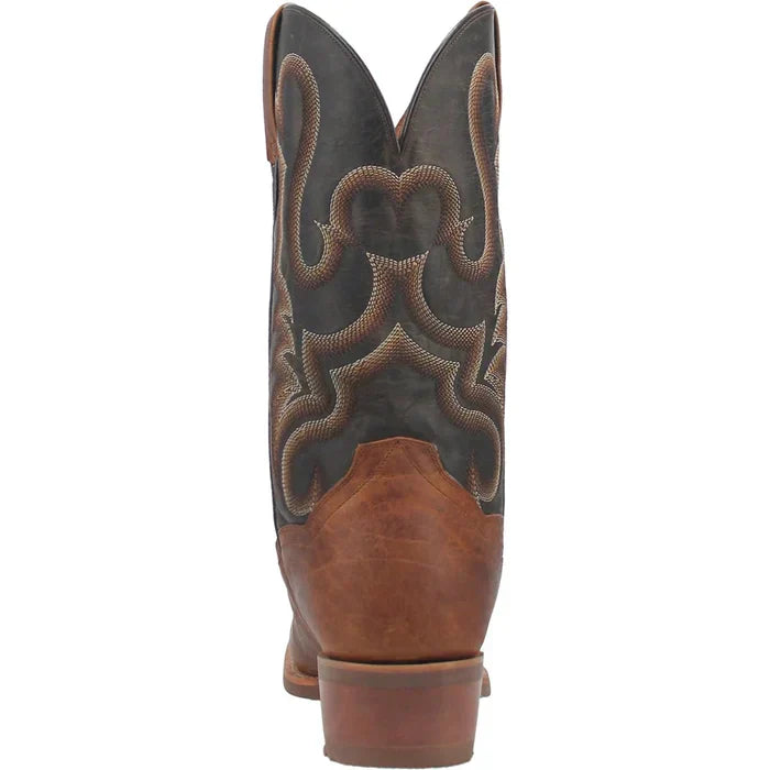 Dan Post Men's Richland Genuine Leather Square Toe Boots - Saddle