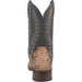 Dan Post Men's Templeton Python Snakeskin Square Toe Boots - Beige
