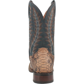 Dan Post Men's Templeton Python Snakeskin Square Toe Boots - Beige - Image 3