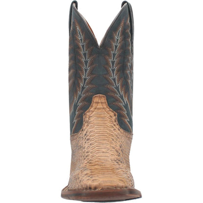 Dan Post Men's Templeton Python Snakeskin Square Toe Boots - Beige - Image 4
