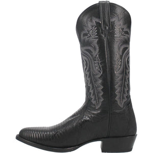 Dan Post Men's Winston Genuine Lizard Round Toe Boots - Tan - Image 2