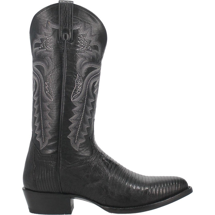 Dan Post Men's Winston Genuine Lizard Round Toe Boots - Tan - Image 3