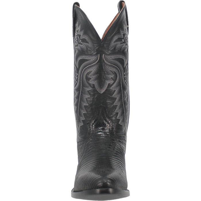 Dan Post Men's Winston Genuine Lizard Round Toe Boots - Tan - Image 5