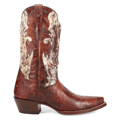 Dan Post Women's Andrinna Snip Toe Leather Boots - Brown DP7020 - Image 3