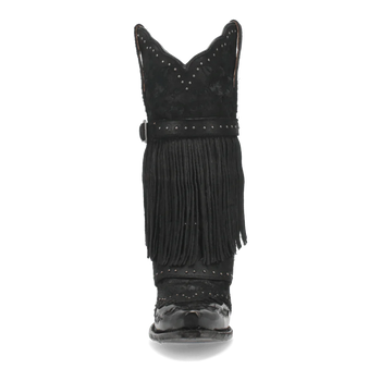 Dan Post Women's Bed of Roses Snip Toe Leather Boots - Black - Image 7
