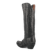 Dan Post Women's Hallie Snip Toe Leather Tall Boots - Black