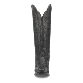 Dan Post Women's Hallie Snip Toe Leather Tall Boots - Black - Image 5