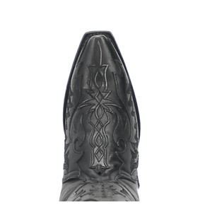 Dan Post Women's Hallie Snip Toe Leather Tall Boots - Black