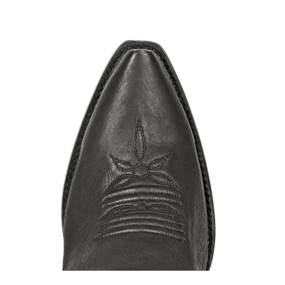 Dan Post Women's Jilted Snip Toe Leather Tall Boots - Black - Image 8