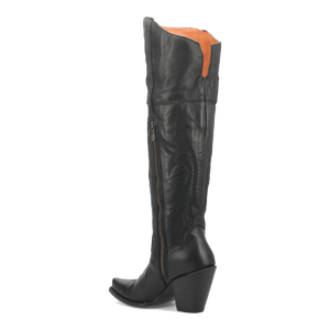 Dan Post Women's Jilted Snip Toe Leather Tall Boots - Black