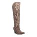 Dan Post Women's Jilted Snip Toe Leather Tall Boots - Brown