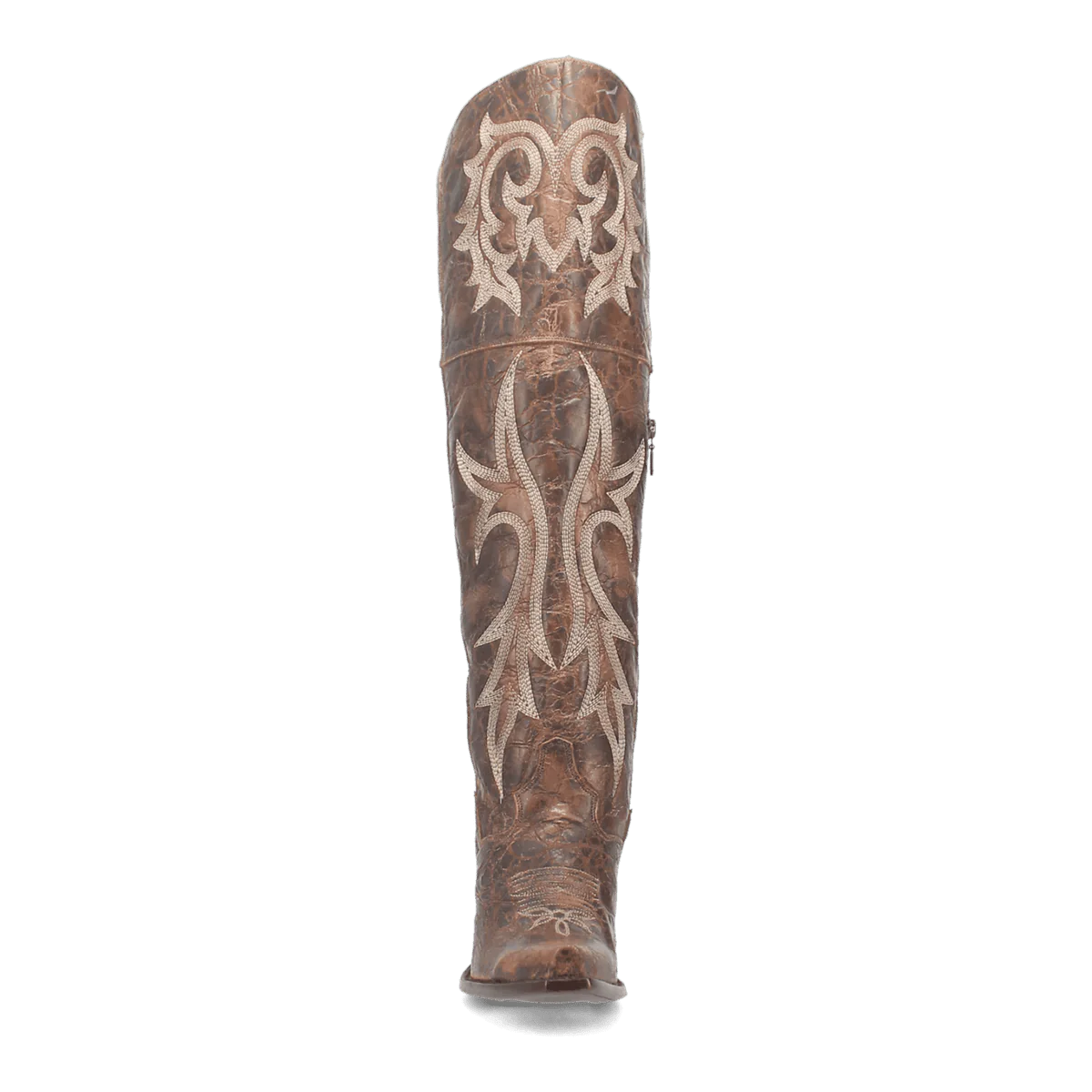 Dan Post Women's Jilted Snip Toe Leather Tall Boots - Brown - Image 4