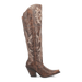 Dan Post Women's Jilted Snip Toe Leather Tall Boots - Brown