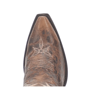 Dan Post Women's Jilted Snip Toe Leather Tall Boots - Brown