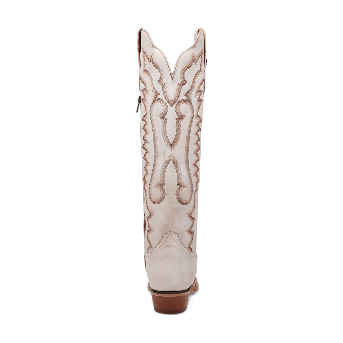 Dan Post Women's Josie Snip Toe Leather Tall Boots - White - Image 8
