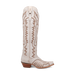 Dan Post Women's Josie Snip Toe Leather Tall Boots - White