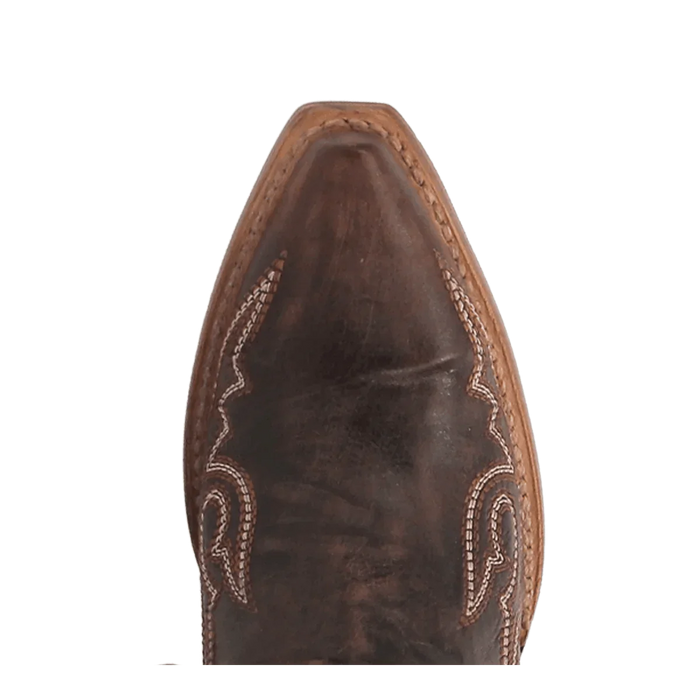 Dan Post Women's Kommotion Snip Toe Leather Tall Boots - Chocolate - Image 6