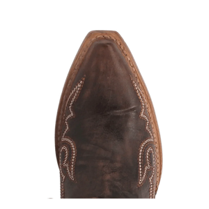 Dan Post Women's Kommotion Snip Toe Leather Tall Boots - Chocolate