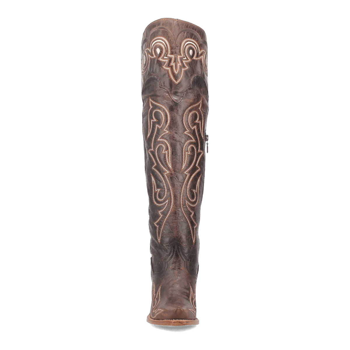 Dan Post Women's Kommotion Snip Toe Leather Tall Boots - Chocolate - Image 7