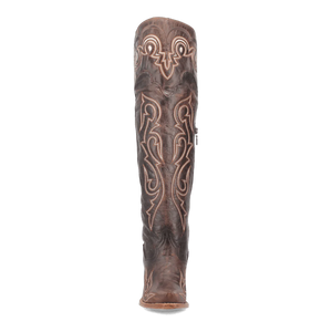 Dan Post Women's Kommotion Snip Toe Leather Tall Boots - Chocolate