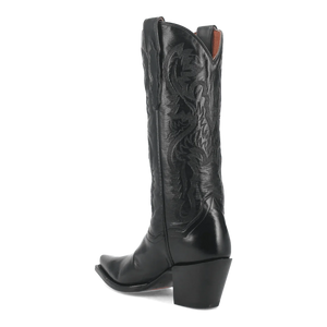 Dan Post Women's Maria Snip Toe Leather Boots - Black