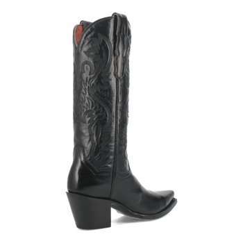 Dan Post Women's Maria Snip Toe Leather Boots - Black - Image 5