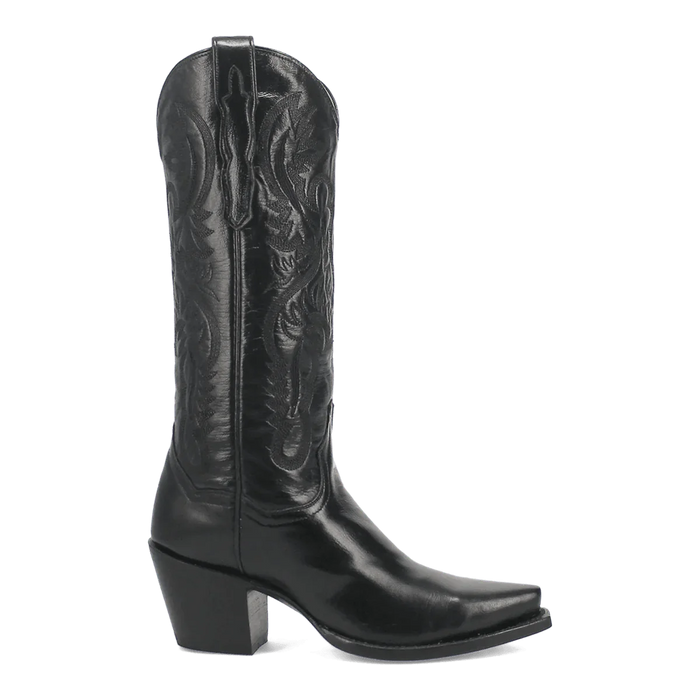 Dan Post Women's Maria Snip Toe Leather Boots - Black