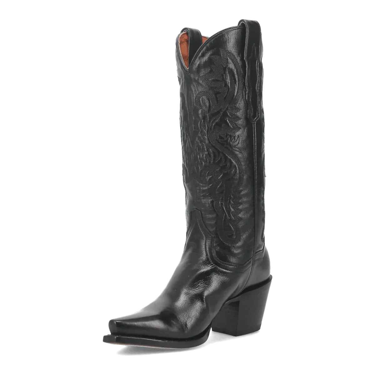Dan Post Women's Maria Snip Toe Leather Boots - Black - Image 7