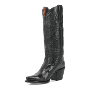 Dan Post Women's Maria Snip Toe Leather Boots - Black